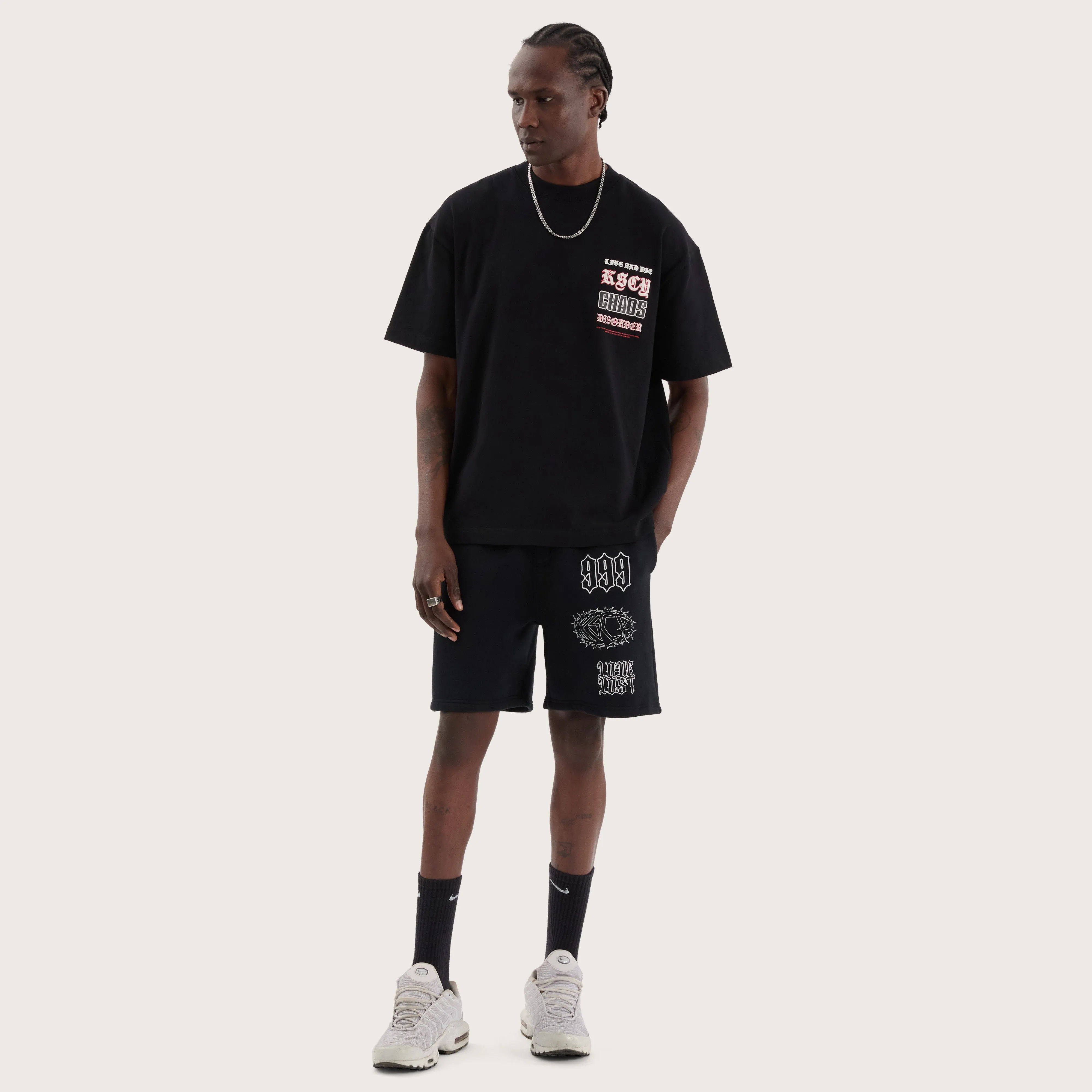 Trap Street Tee Jet Black