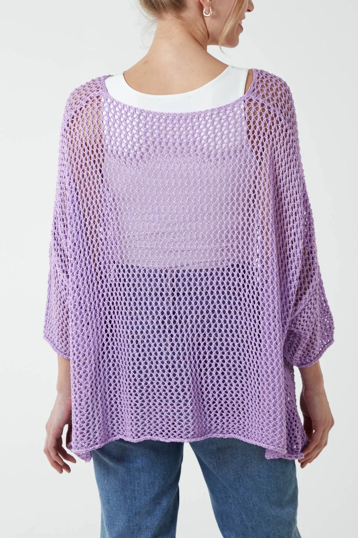 Two Pocket Crochet Blouse