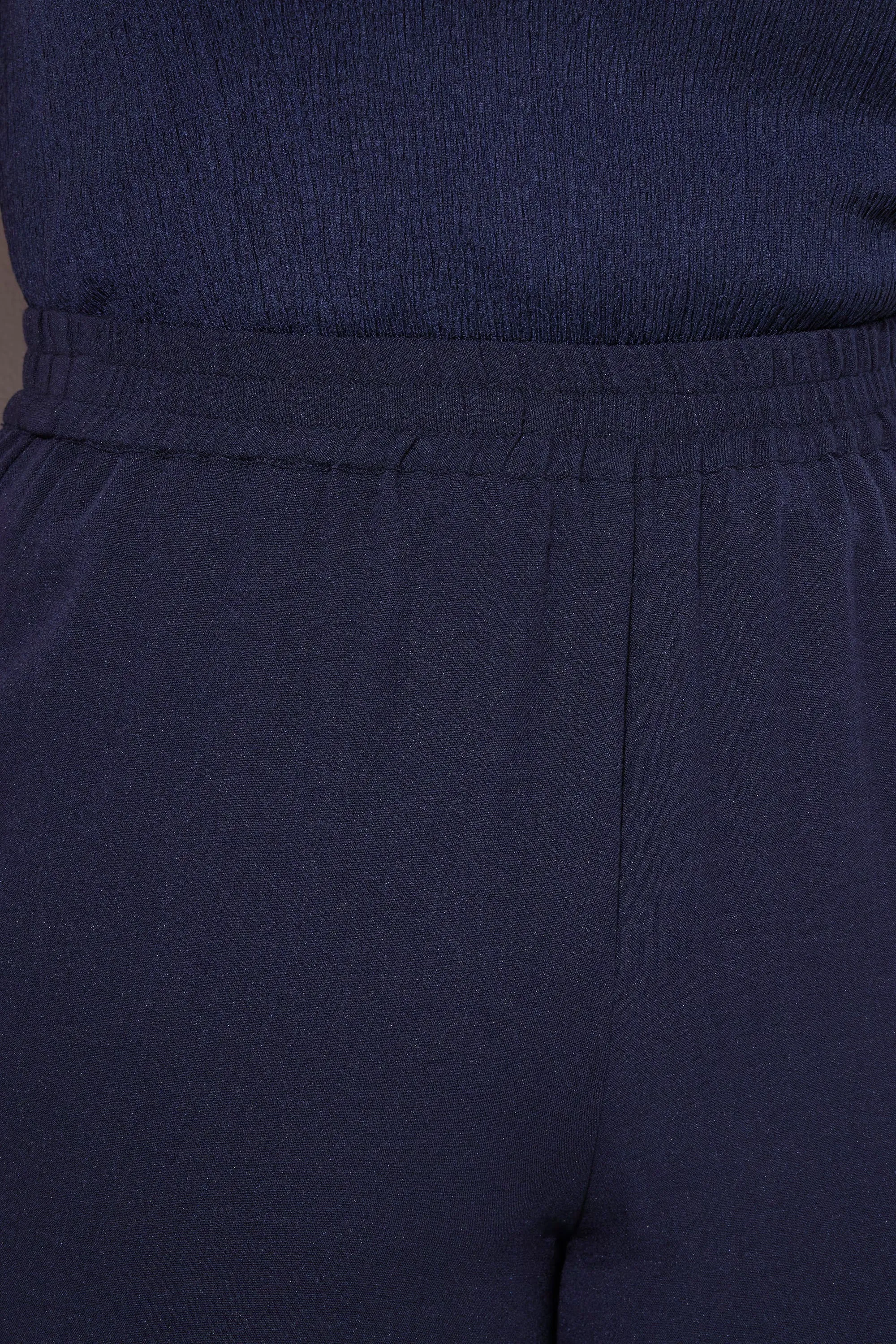 Ulla Popken Wide Leg Culottes in Navy