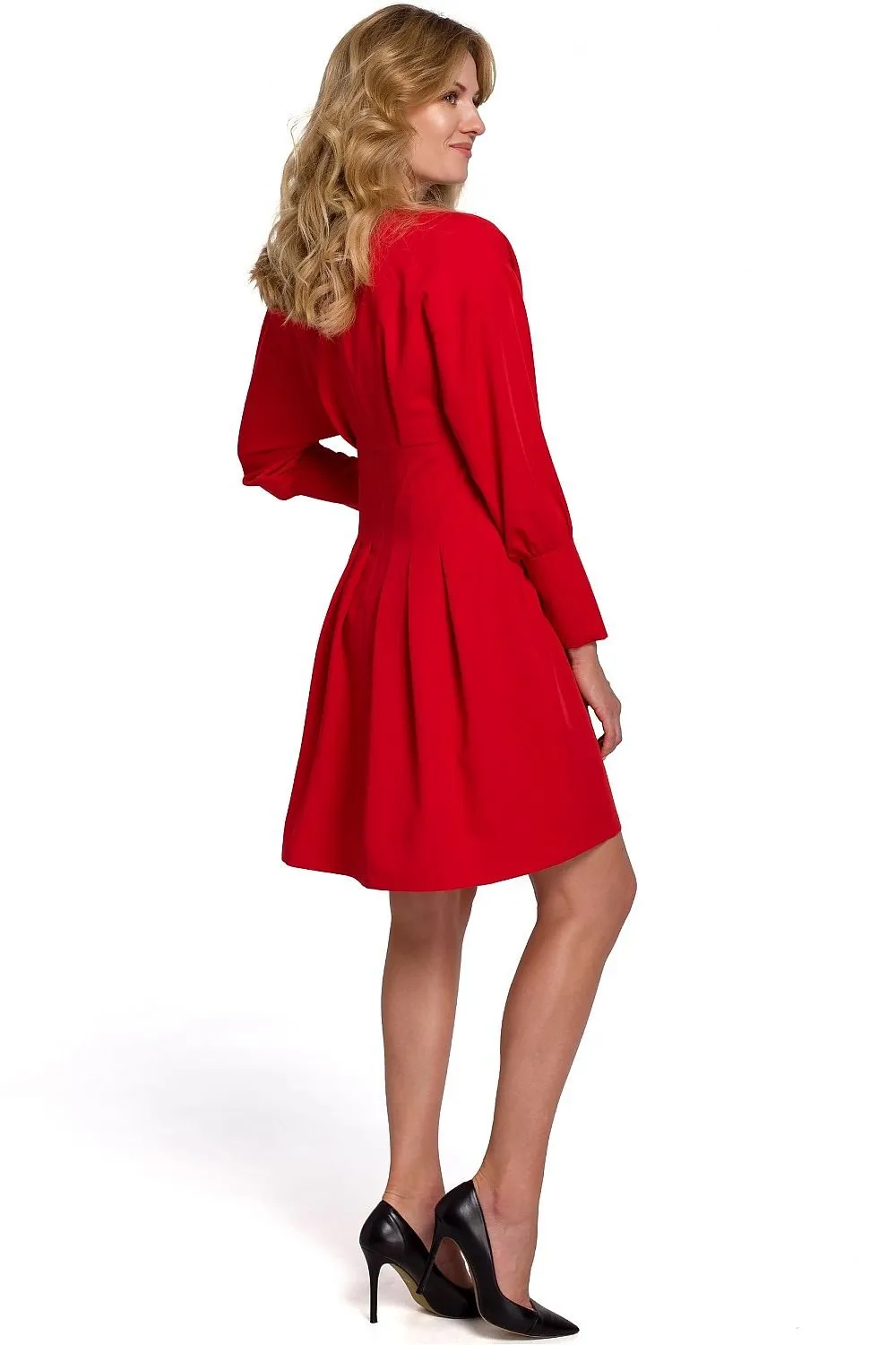 Unique day dress with kimono sleeves