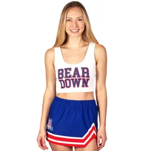 University of Arizona Bear Down Crop Tank Top
