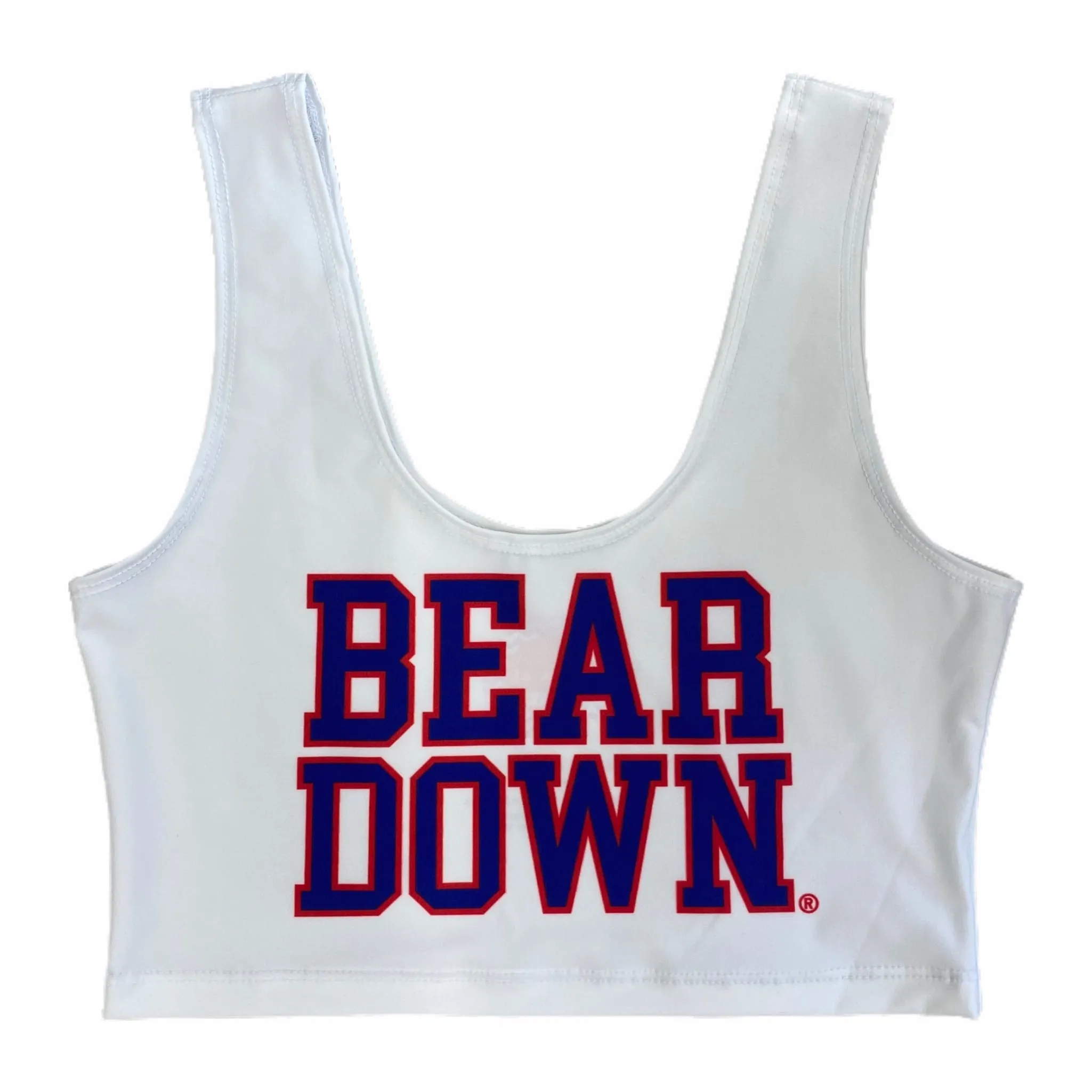 University of Arizona Bear Down Crop Tank Top