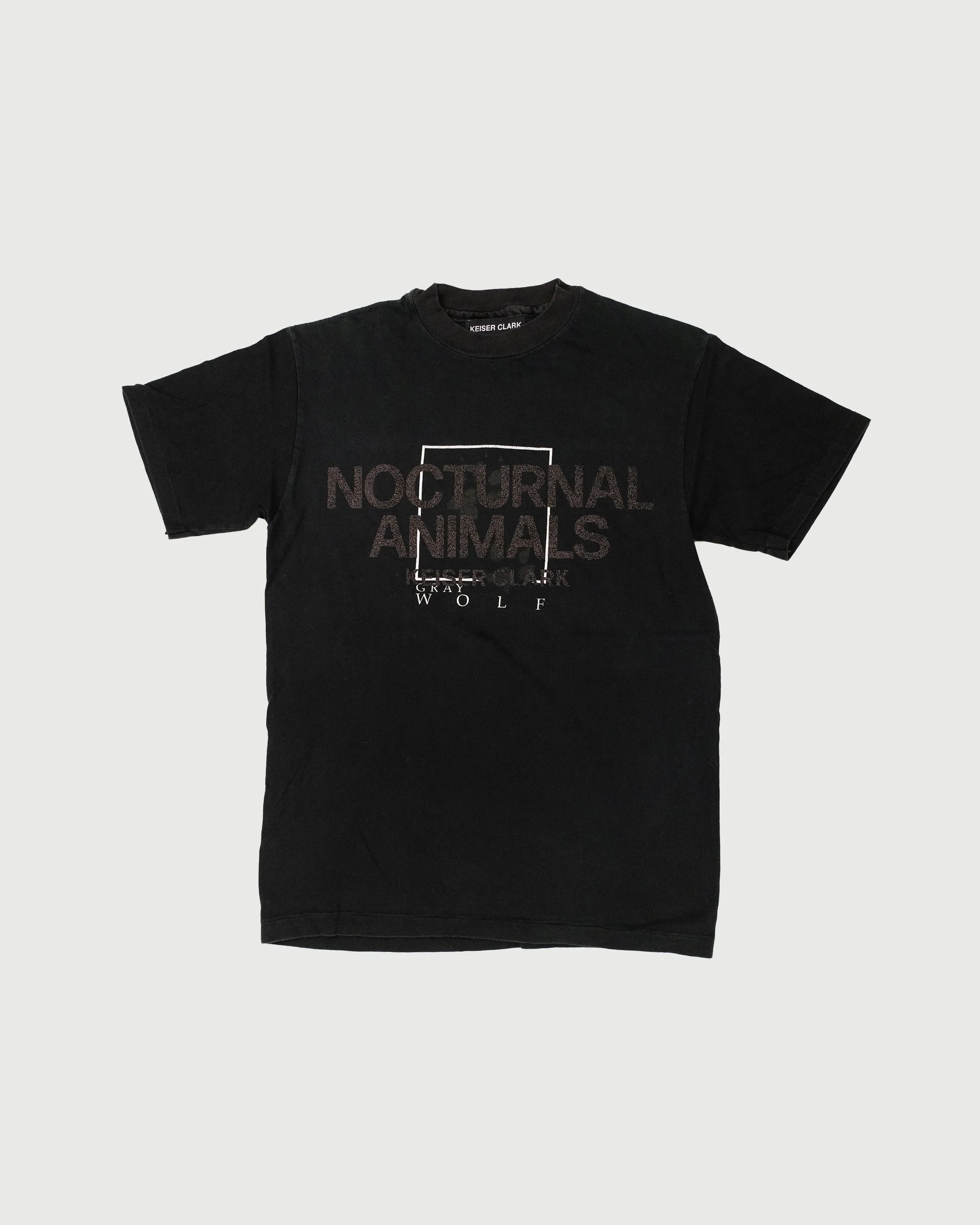VINTAGE NOCTURNAL ANIMALS TEE (XS)