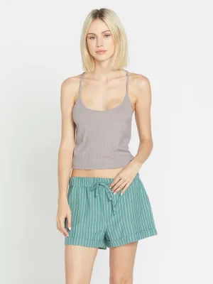 Volcom - Slip Knit Cami - Daze Grey