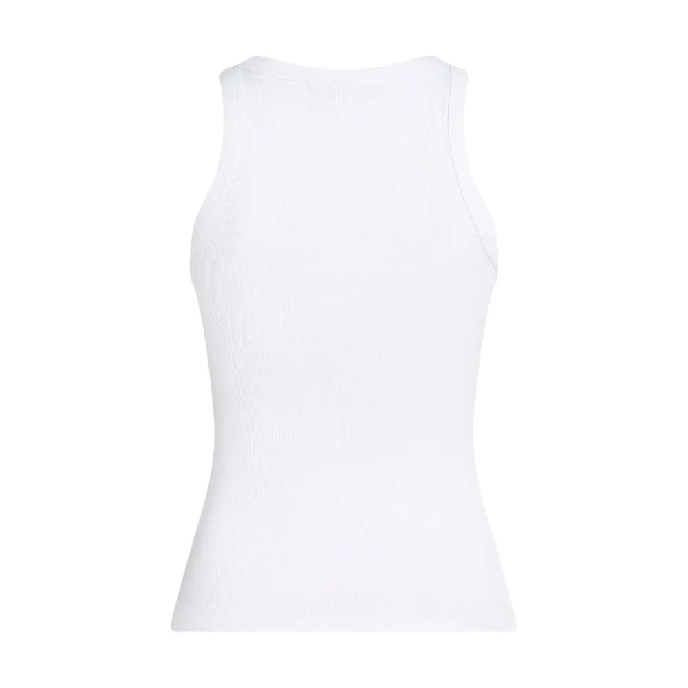 White Cotton Rigenerato Tops & T-Shirt