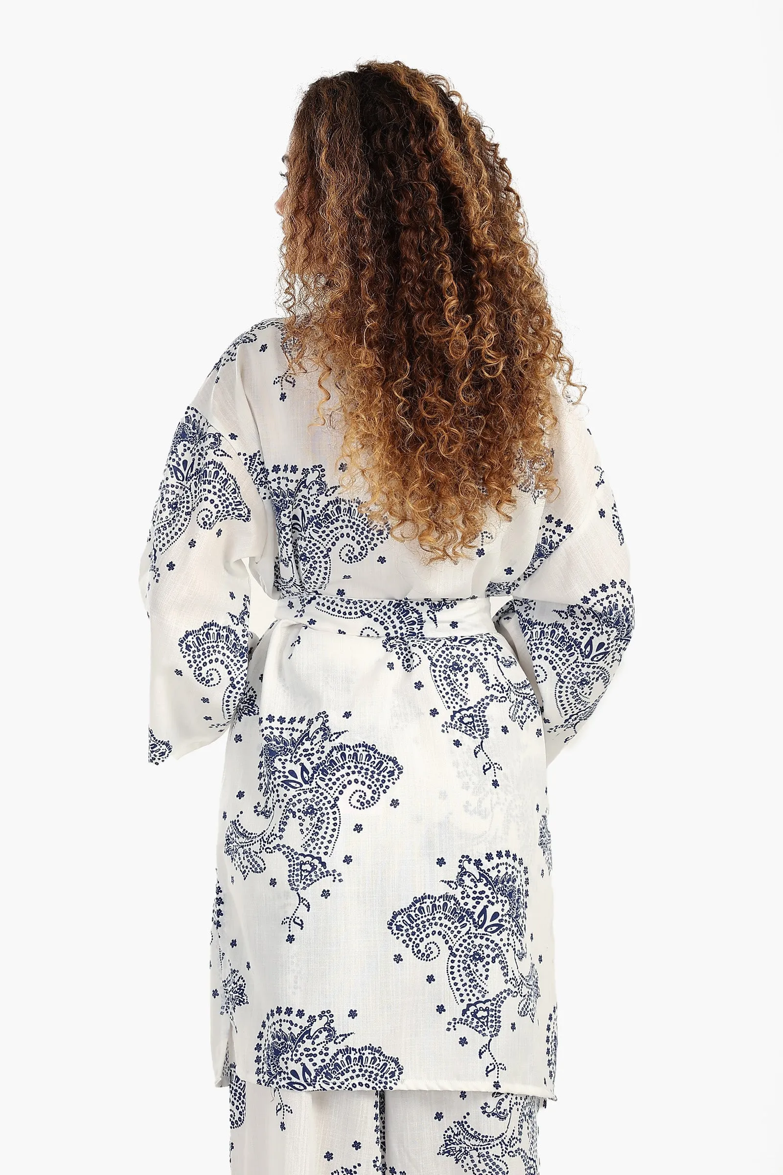 Wide Long Sleeves Kimono