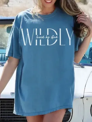 WILDY LOVED BY GOD MINERAL GRAPHIC TEE