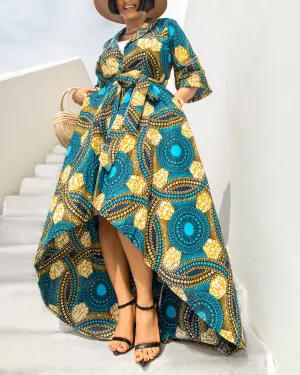 Women's Casual Print Jacket/Dress