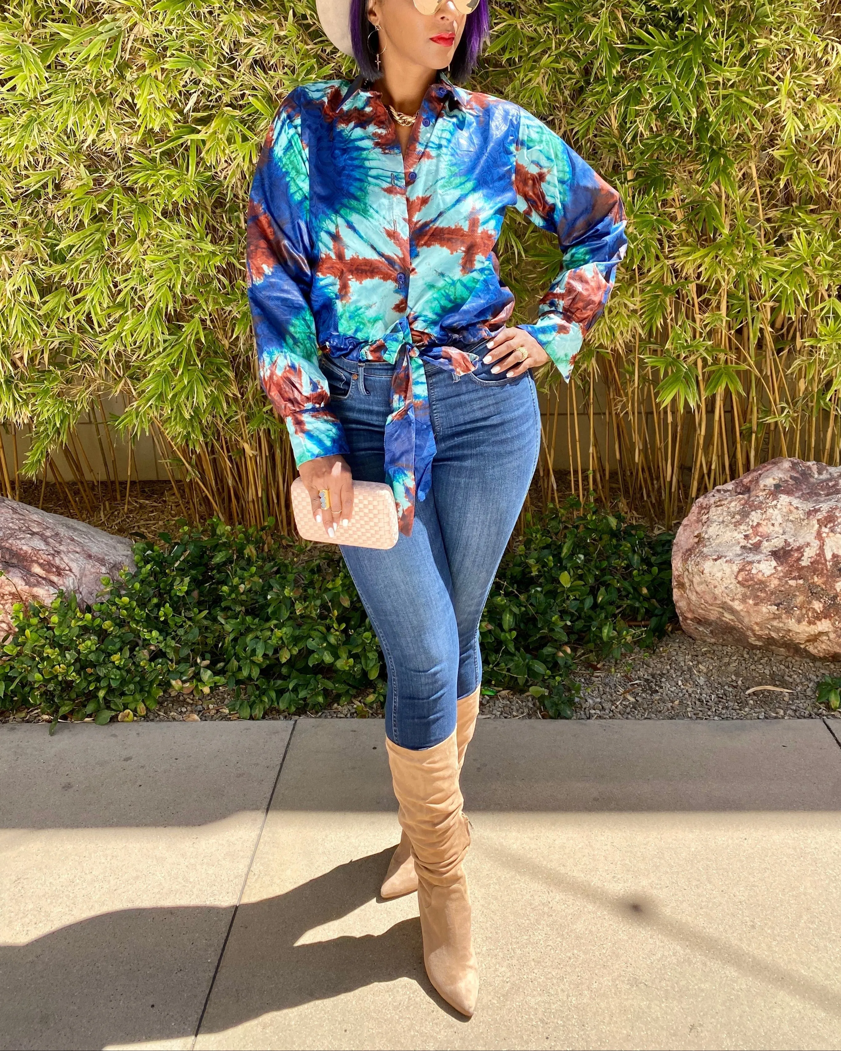 Women's Casual Print Long Sleeve Shirt
