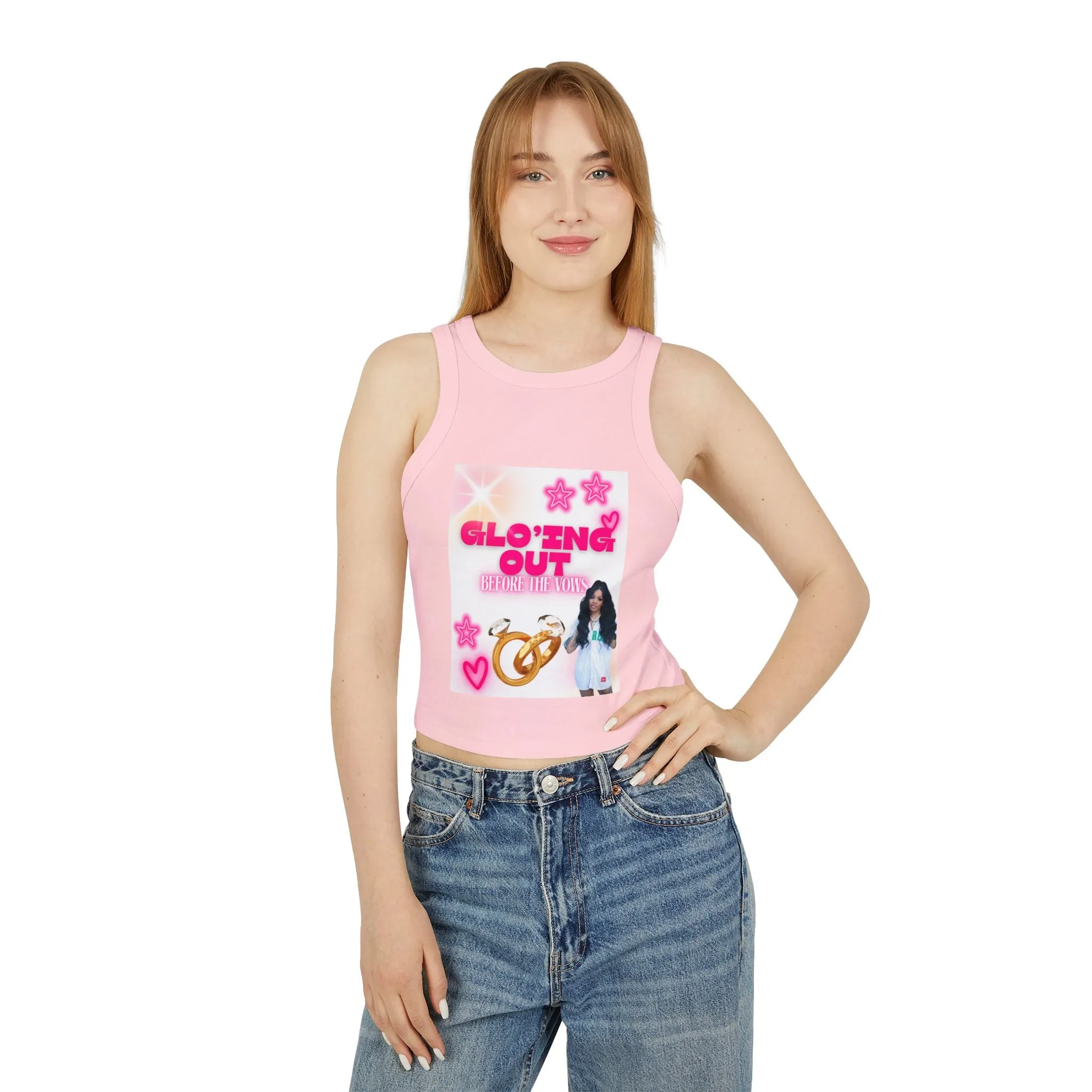 Women's Micro Rib Racer Tank Top