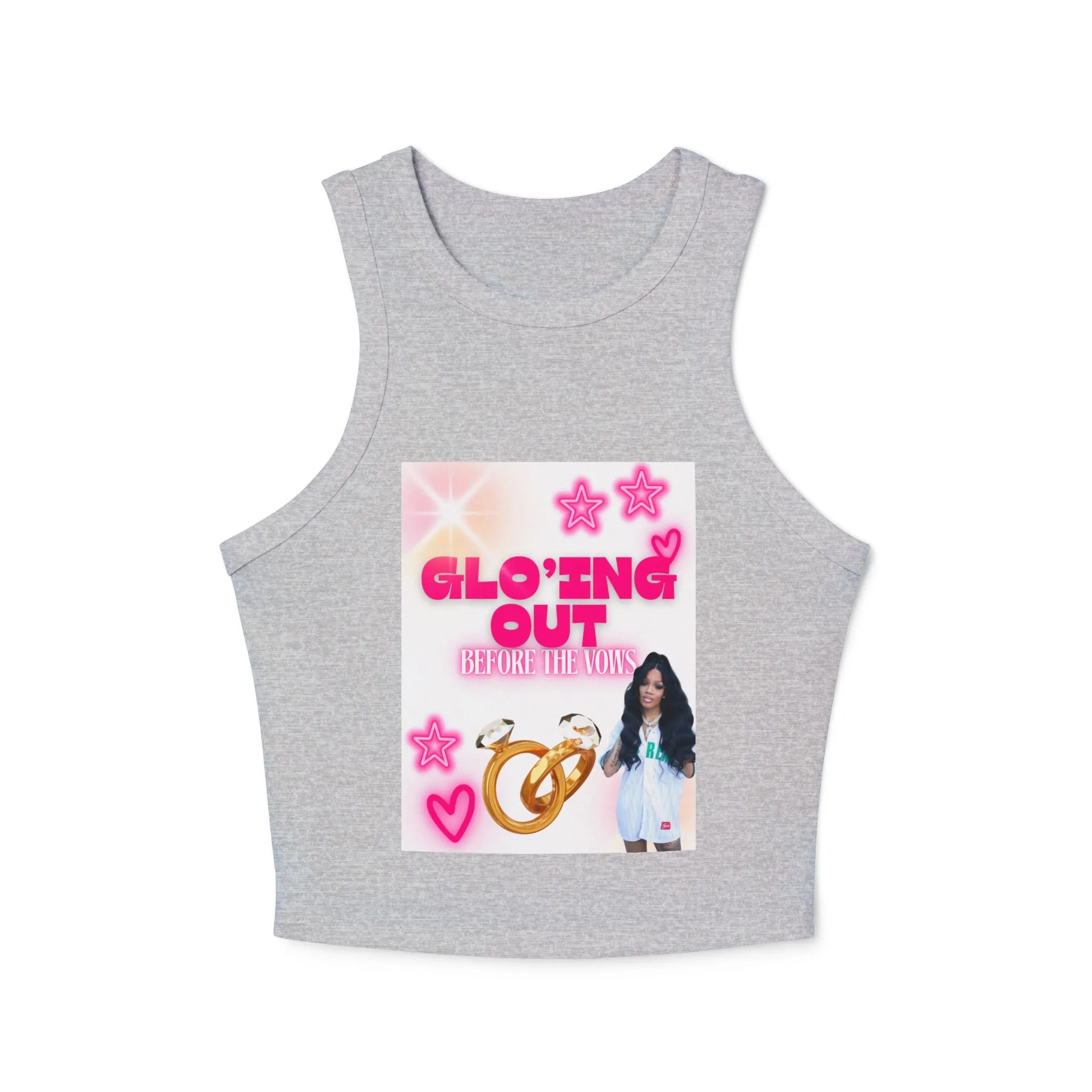 Women's Micro Rib Racer Tank Top
