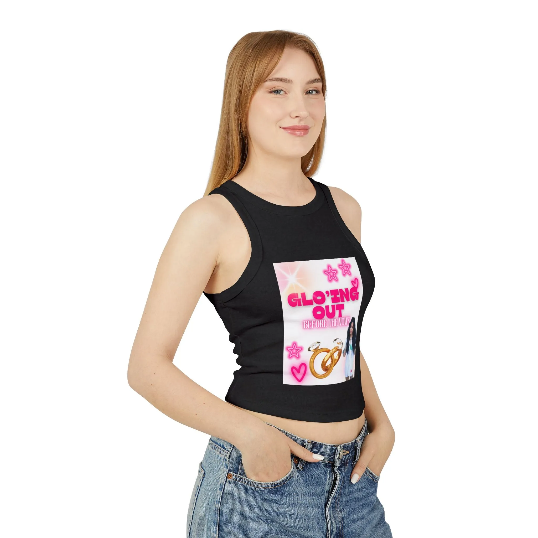 Women's Micro Rib Racer Tank Top