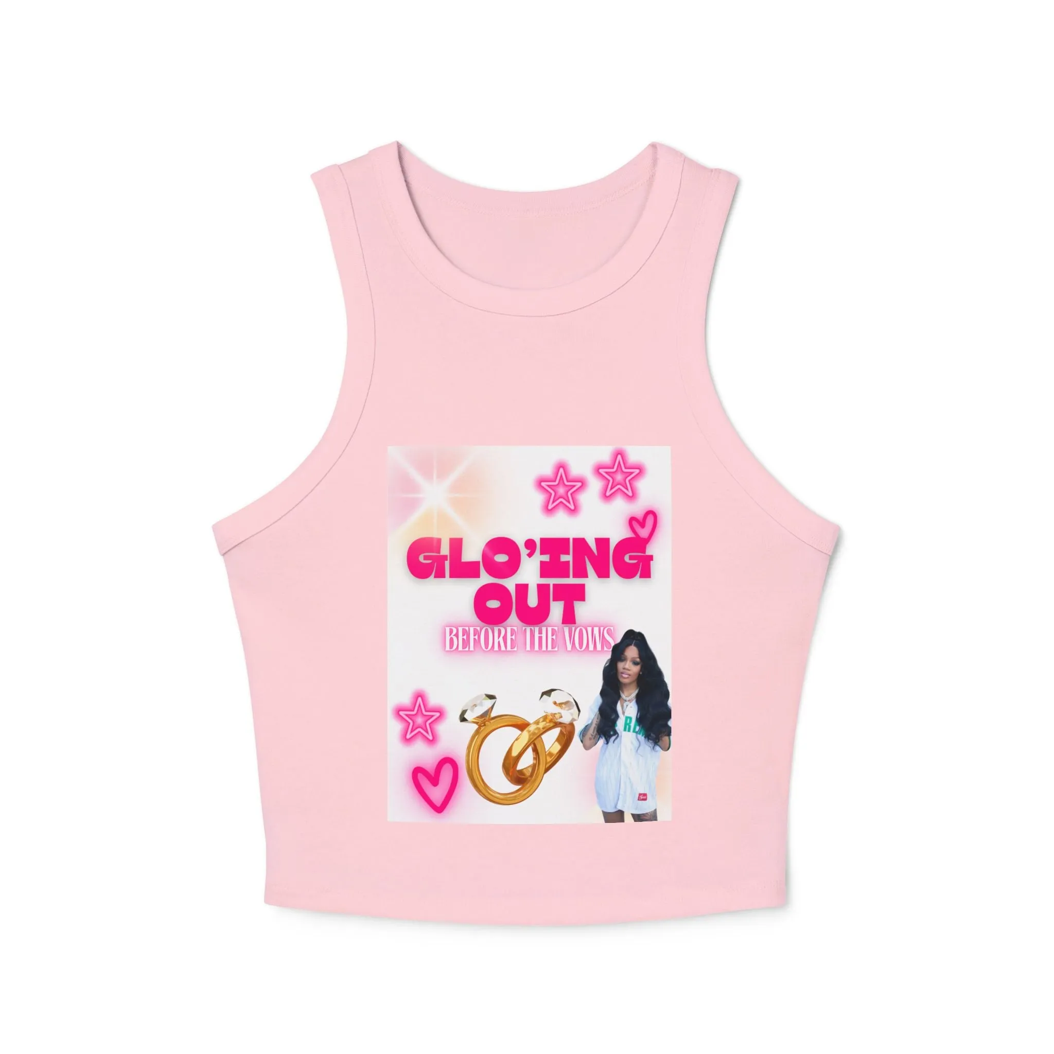 Women's Micro Rib Racer Tank Top