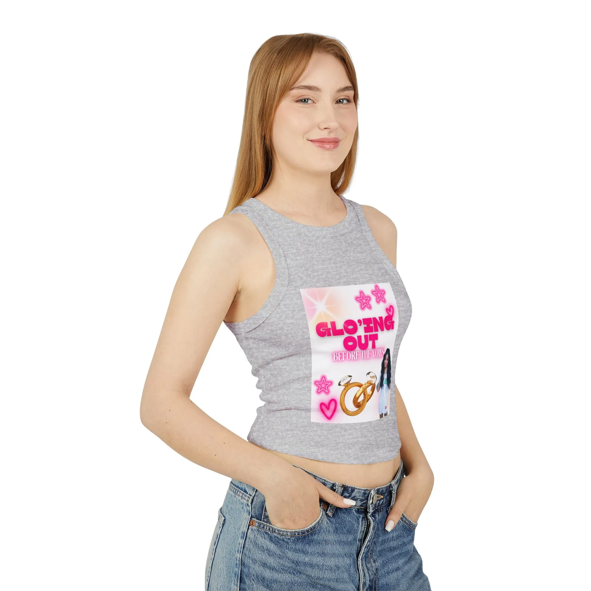 Women's Micro Rib Racer Tank Top