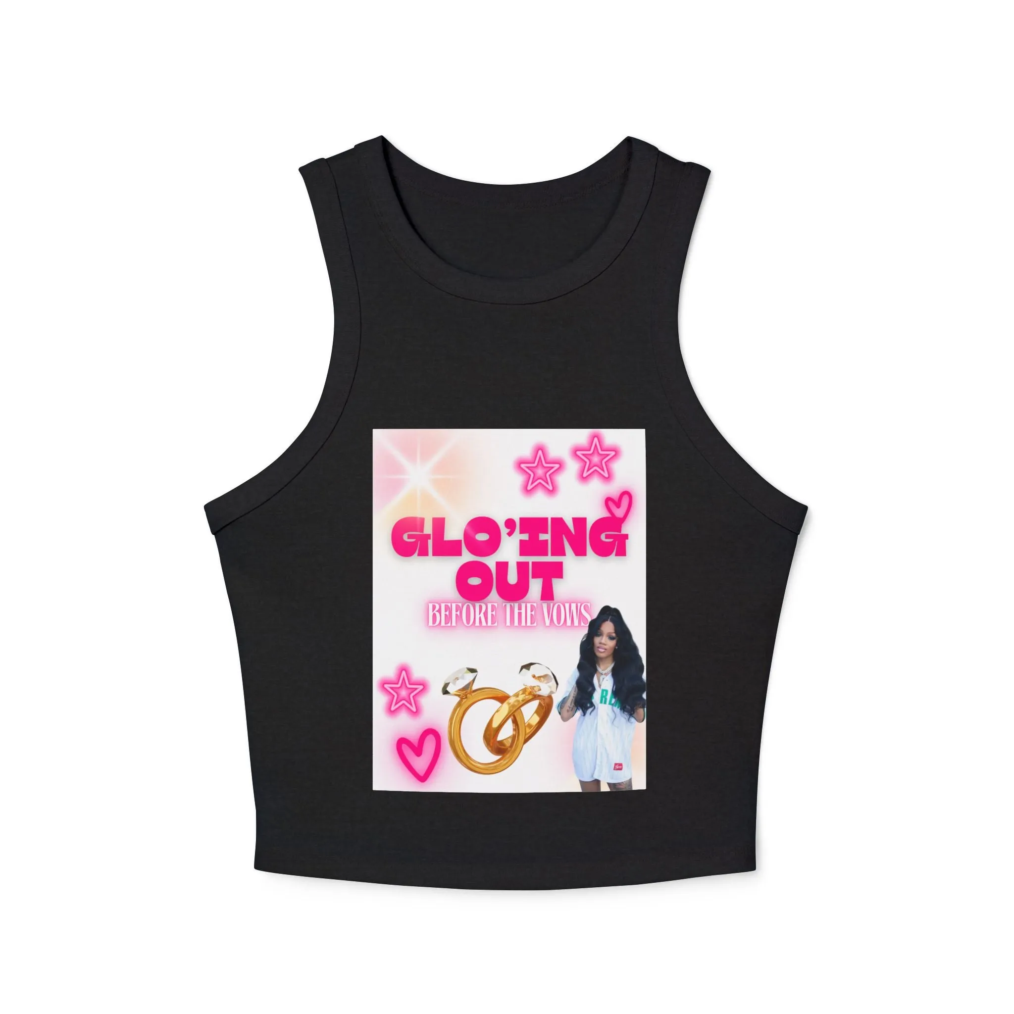 Women's Micro Rib Racer Tank Top