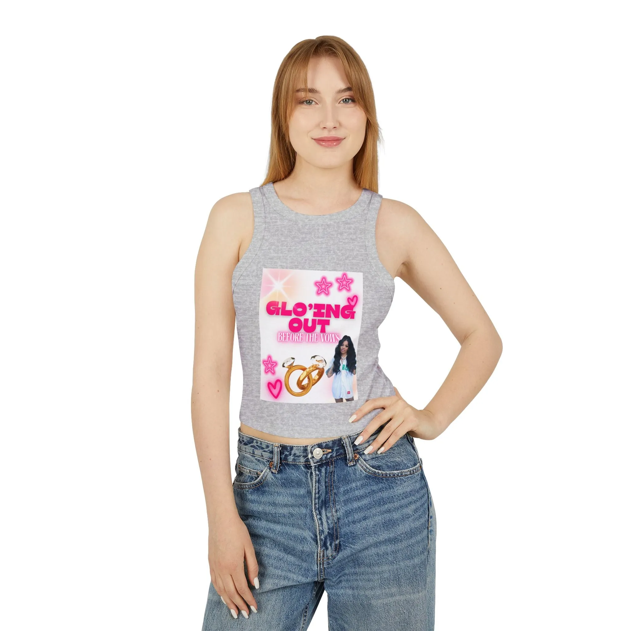 Women's Micro Rib Racer Tank Top