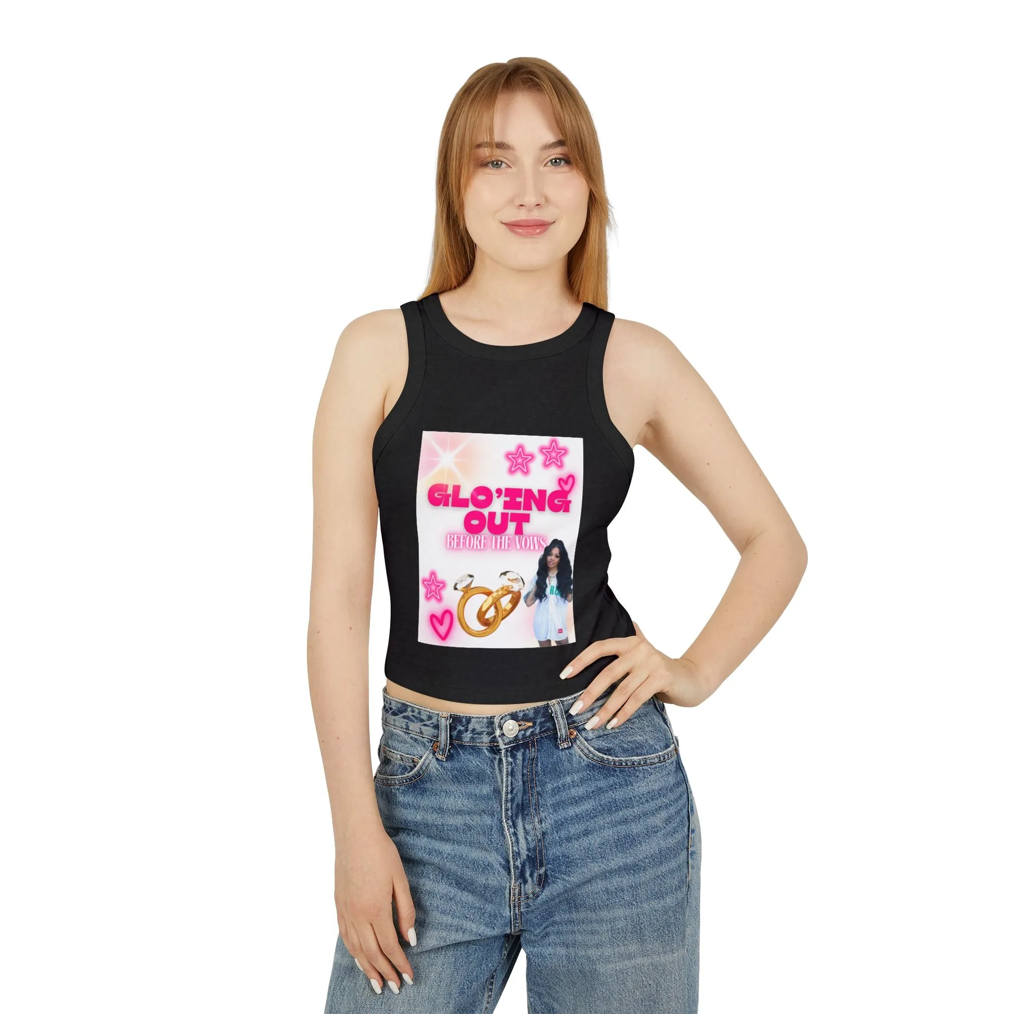 Women's Micro Rib Racer Tank Top