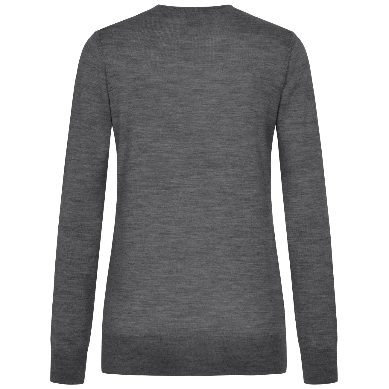 Wool Pullover Light V Neck Women