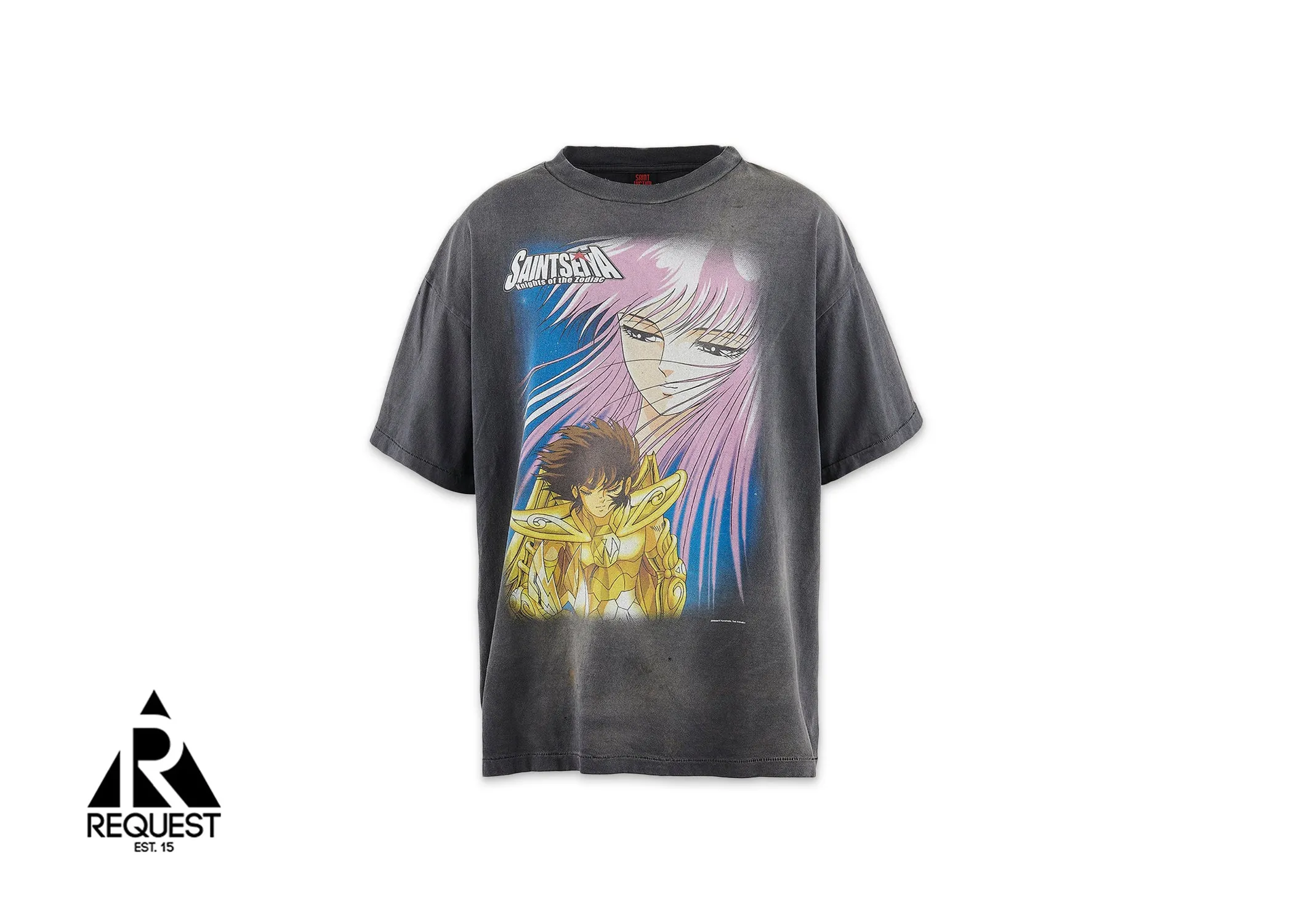 x Saint Seiya Tee "Vintage Black"