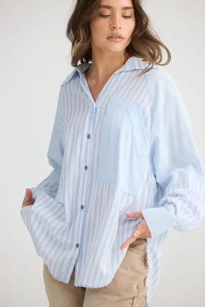 Yellowstone Shirt - Denim Stripe